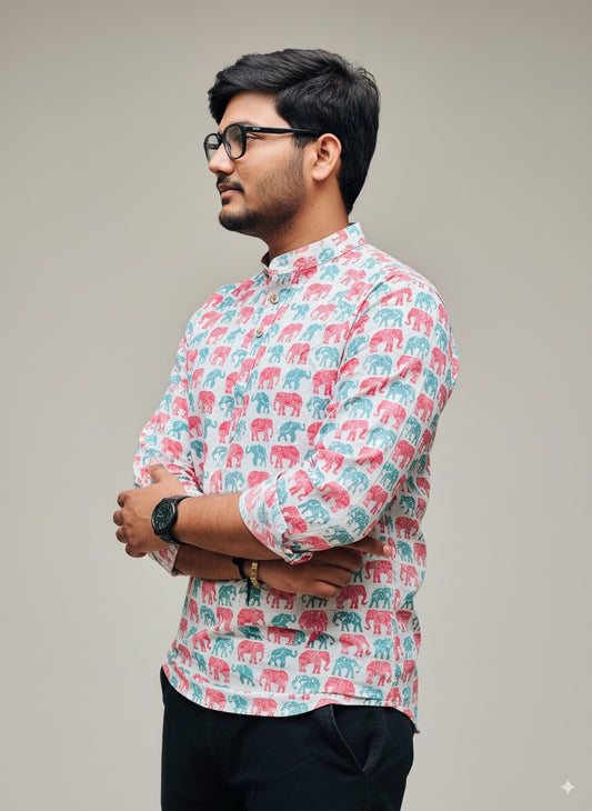 Painted Parade Short Kurta