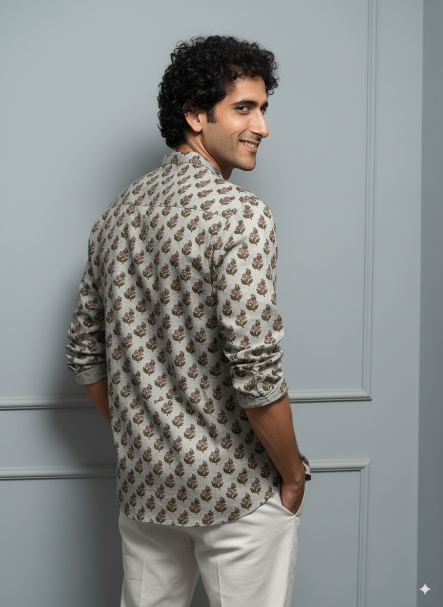 Leafy Trail Short Kurta