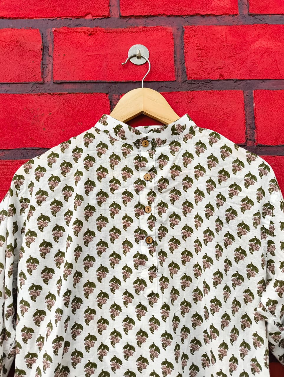 Leafy Trail Short Kurta - My Store