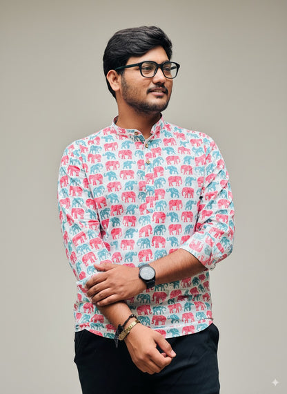 Painted Parade Short Kurta