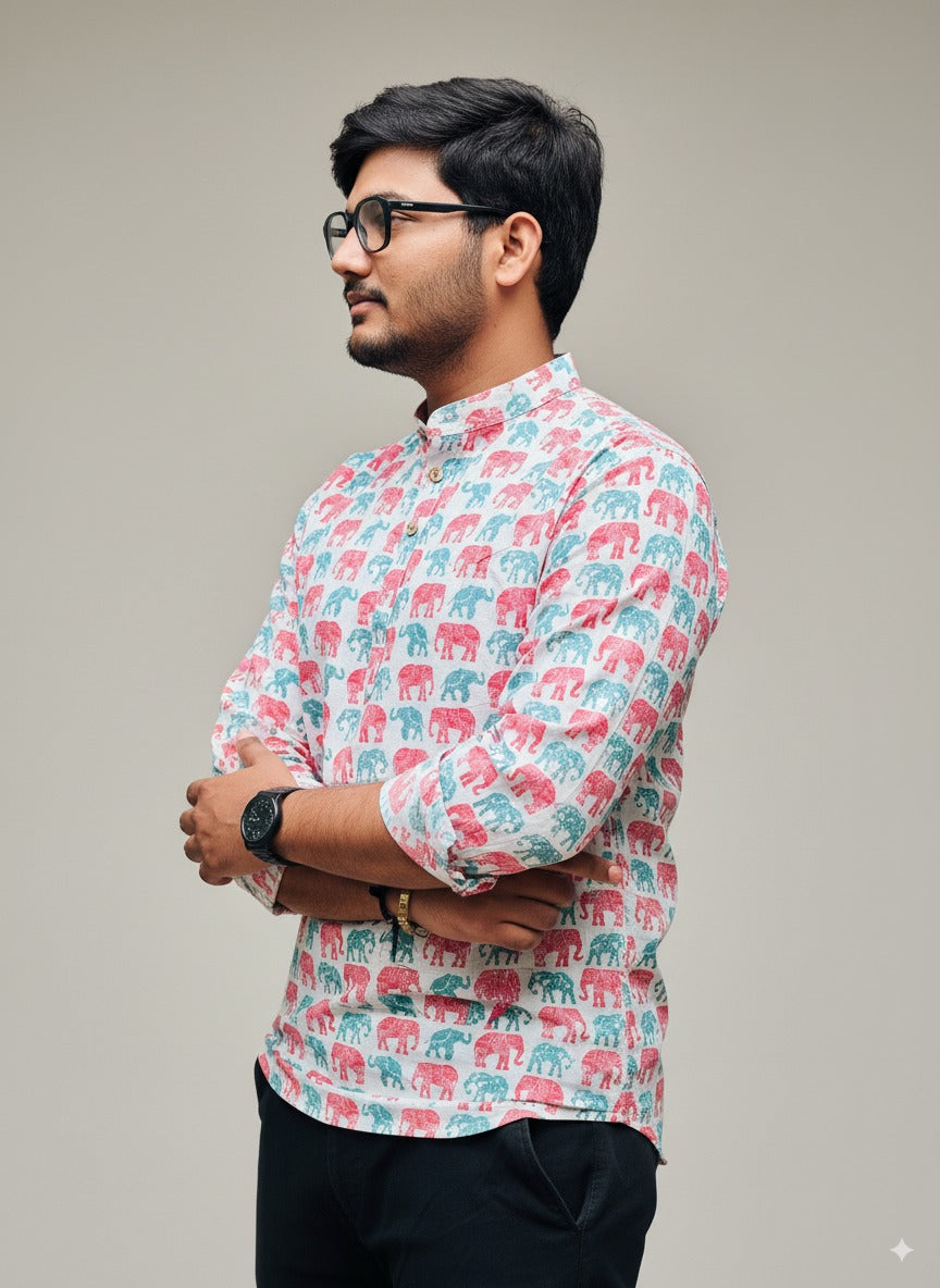 Painted Parade Short Kurta