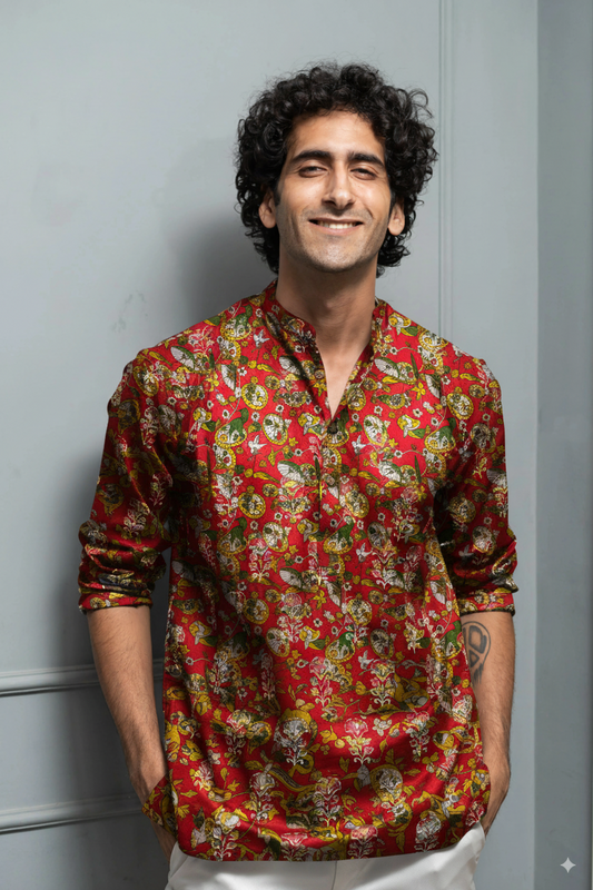 Ruby Folk Short Kurta
