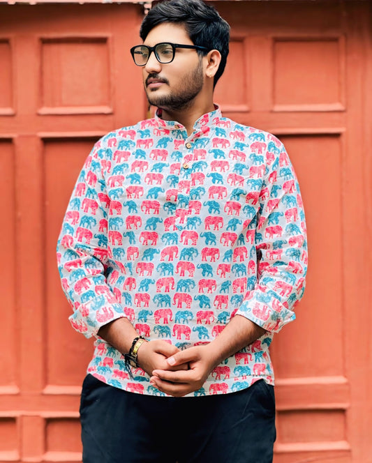 Painted Parade Short Kurta - My Store