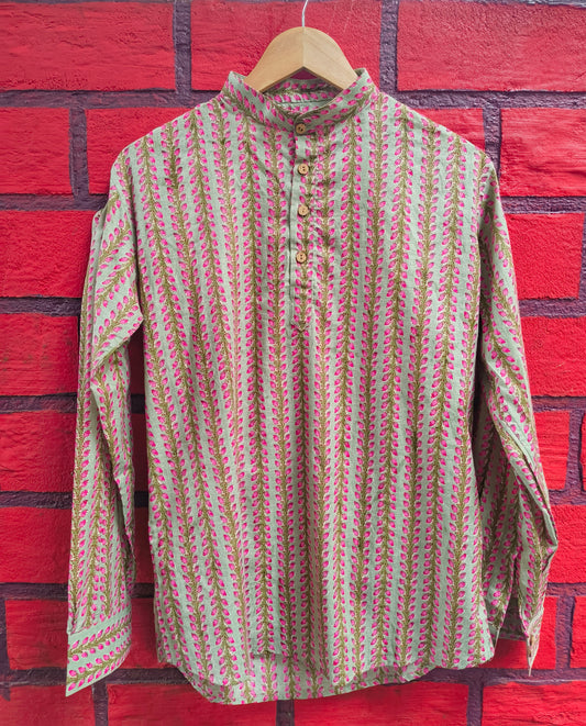Vine Rhythm Short Kurta - My Store