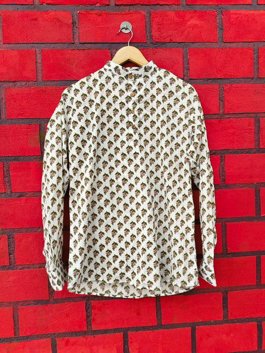 Leafy Trail Short Kurta - My Store